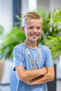 Derde kinderburgemeester Ruben Boekhout