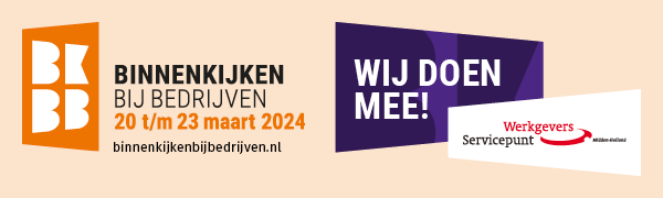 Banner wij doen mee Binnenkijken Bij bedrijven