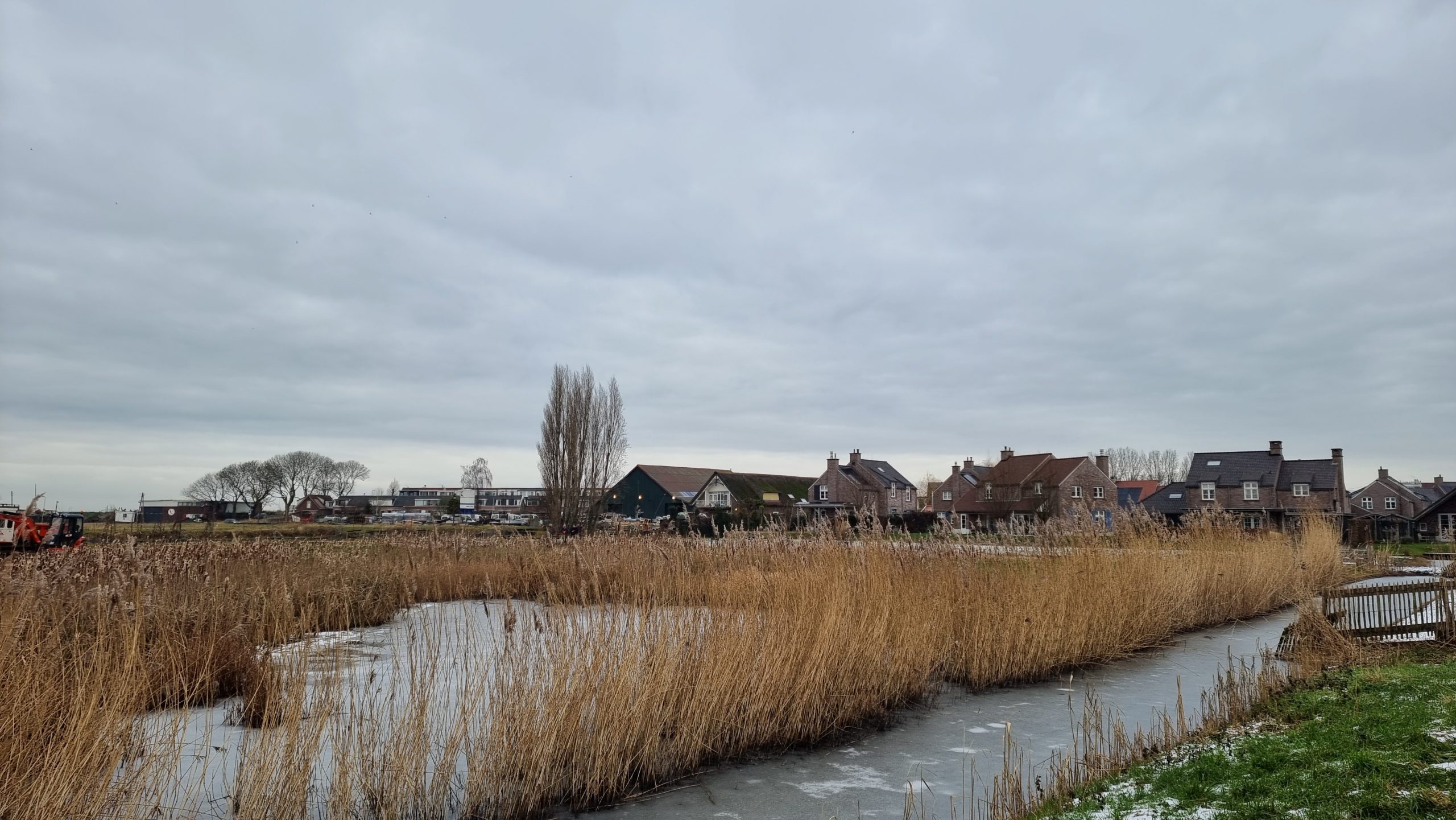 de weilanden waar 't Suyt gebouwd wordt