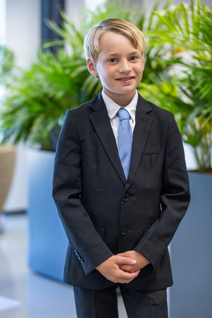 Kinderburgemeester Mathijs Verbaas