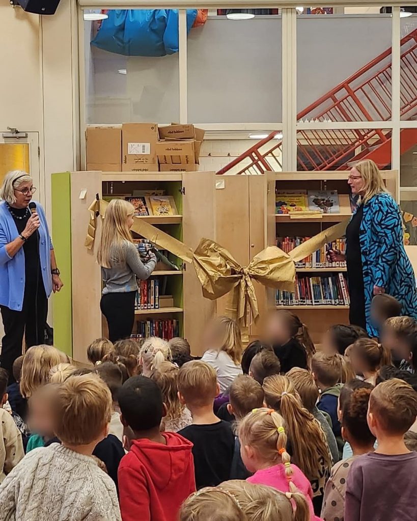 Kinderburgemeester Kiki en wethouder Leferink
